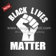 Black Lives Matter Iron on PU Vinyl Film Transfer Wholesale